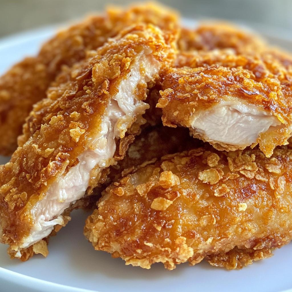 air fryer cornflake chicken