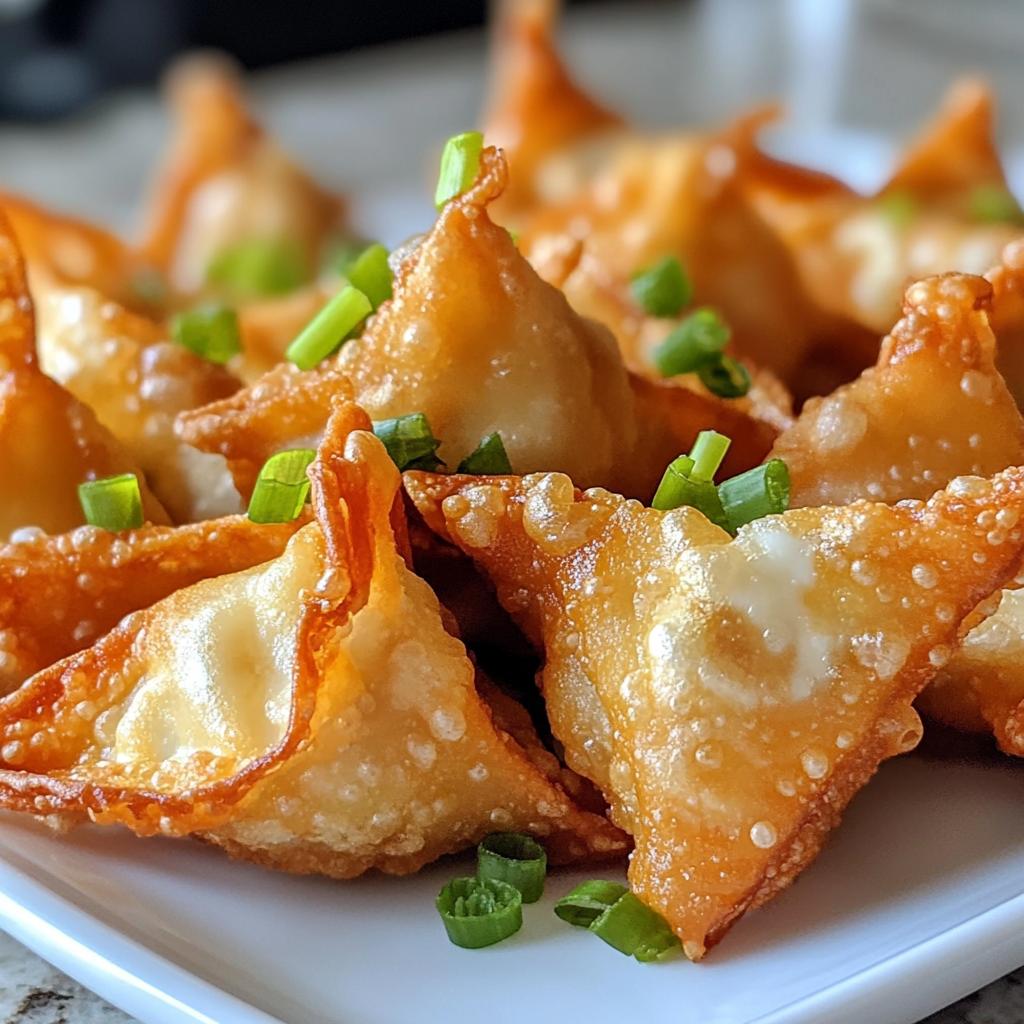 air fryer cream cheese wontons