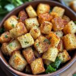 air fryer croutons homemade