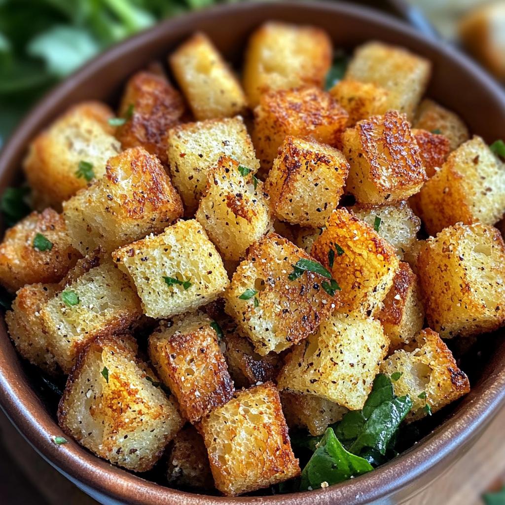 air fryer croutons homemade