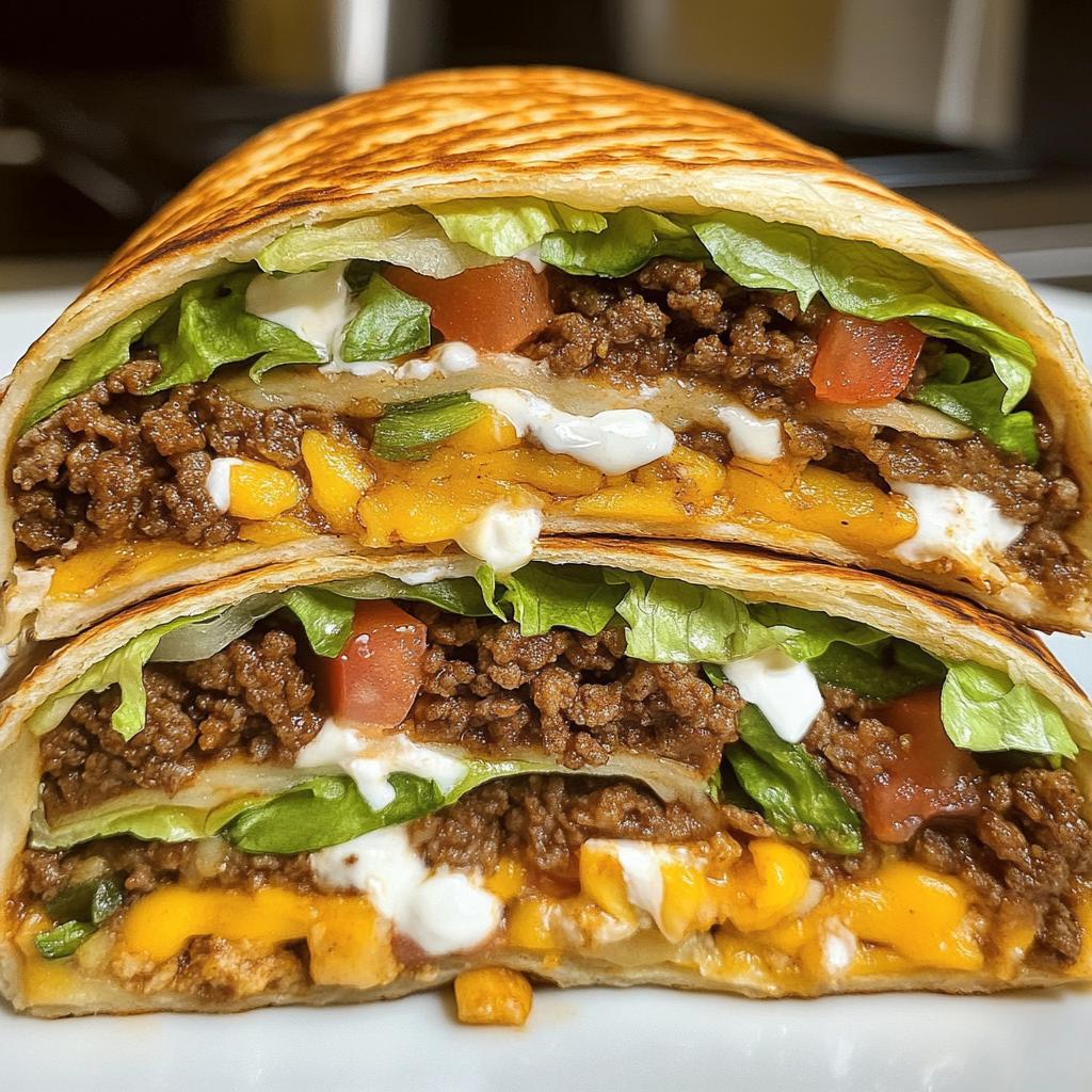 air fryer crunch wrap supreme