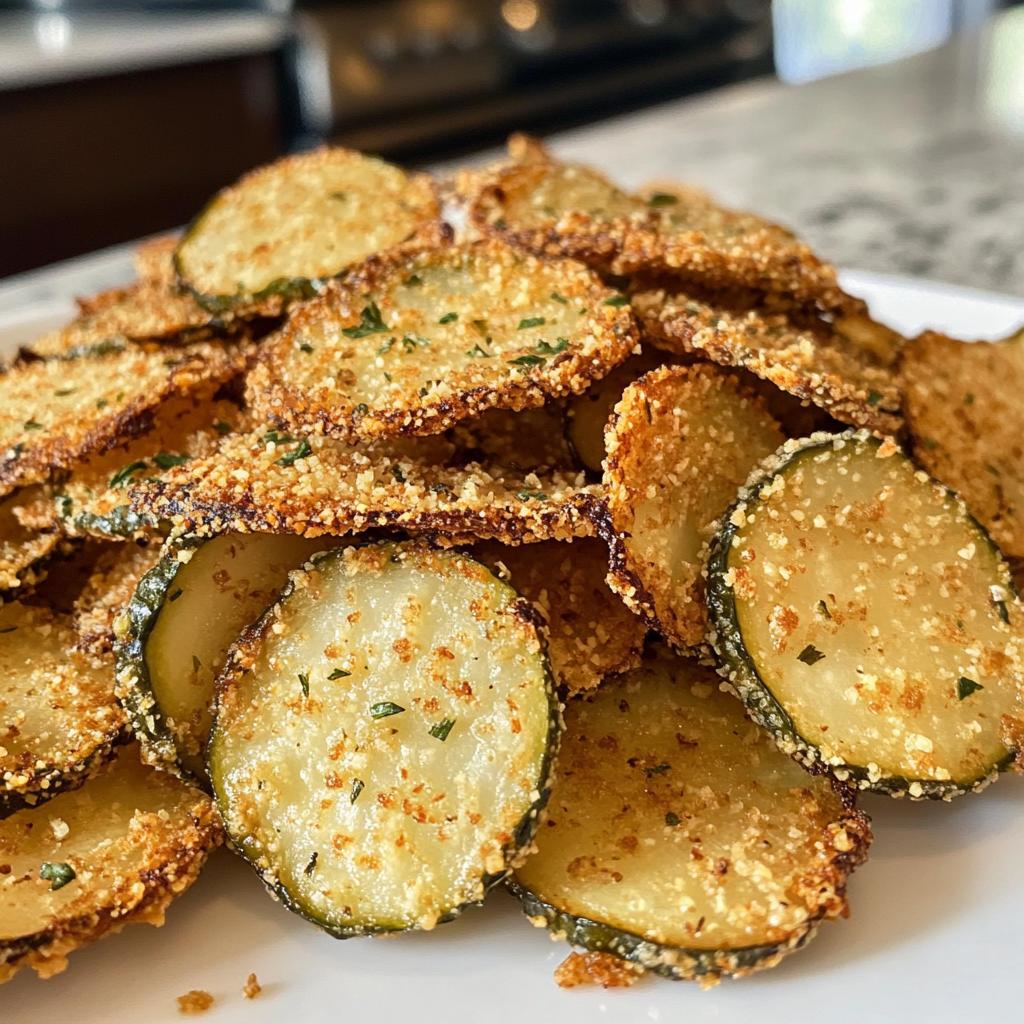 air fryer dill pickle chips