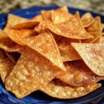 air fryer flour tortilla chips