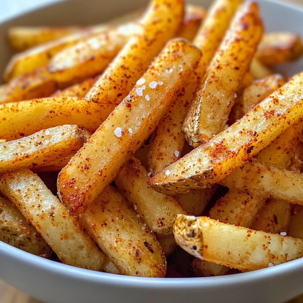 air fryer french fries homemade