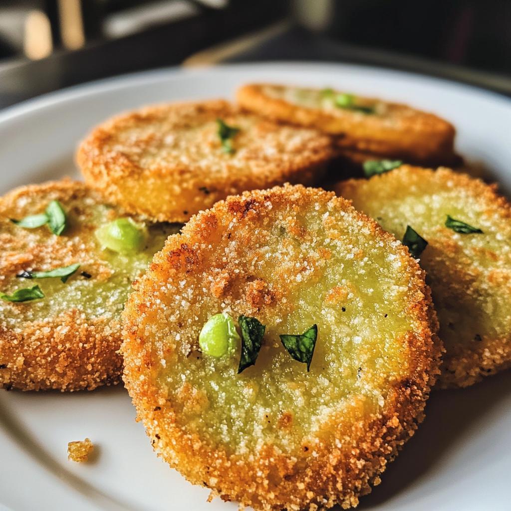 air fryer fried green tomatoes