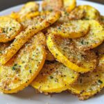air fryer fried yellow squash recipes