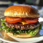 air fryer frozen burgers