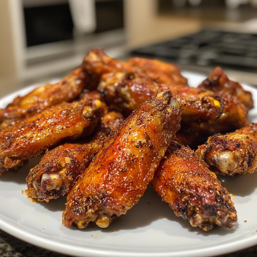 air fryer frozen wings