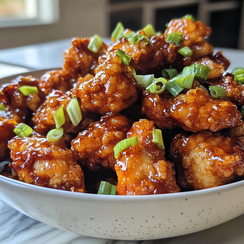 air fryer general tso chicken