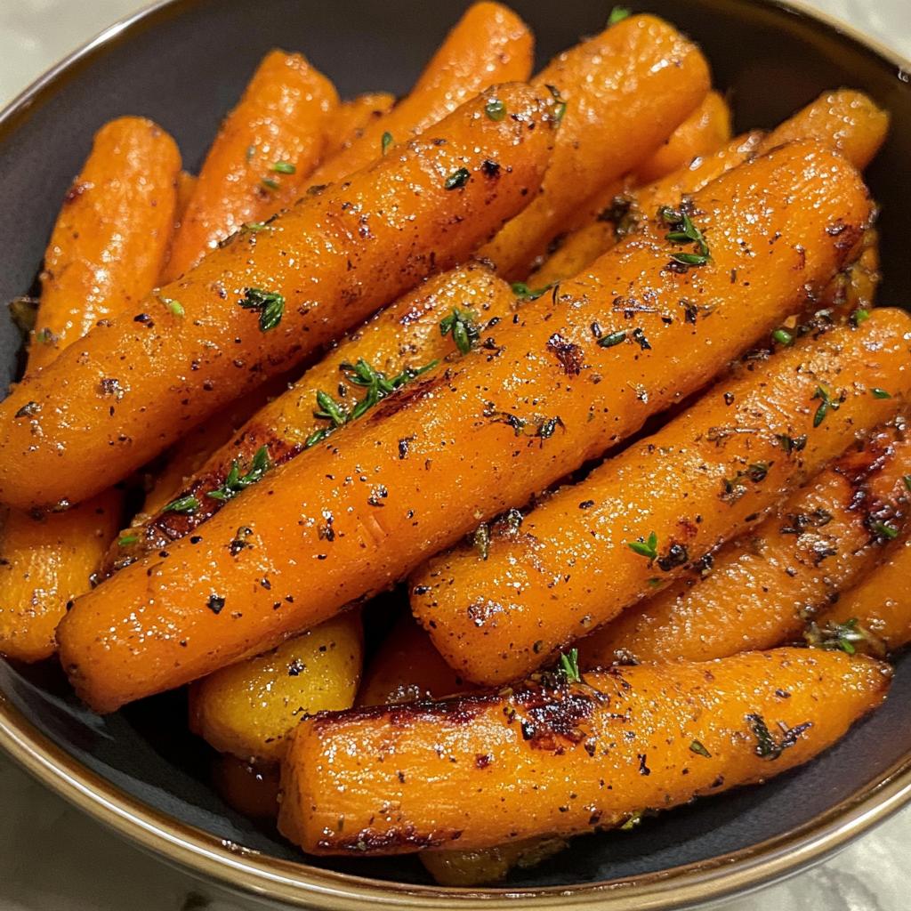 air fryer glazed carrots