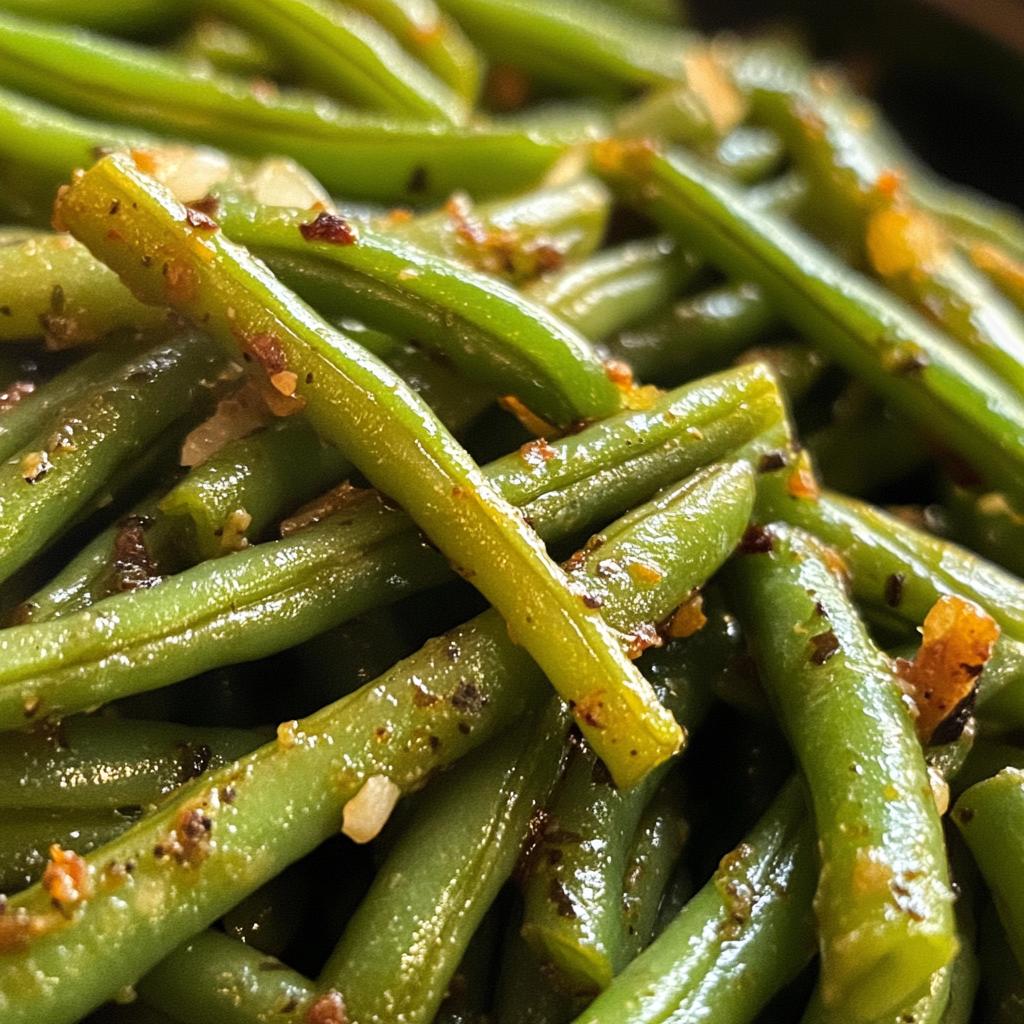 air fryer green beans fresh