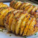 air fryer hasselback potato recipes