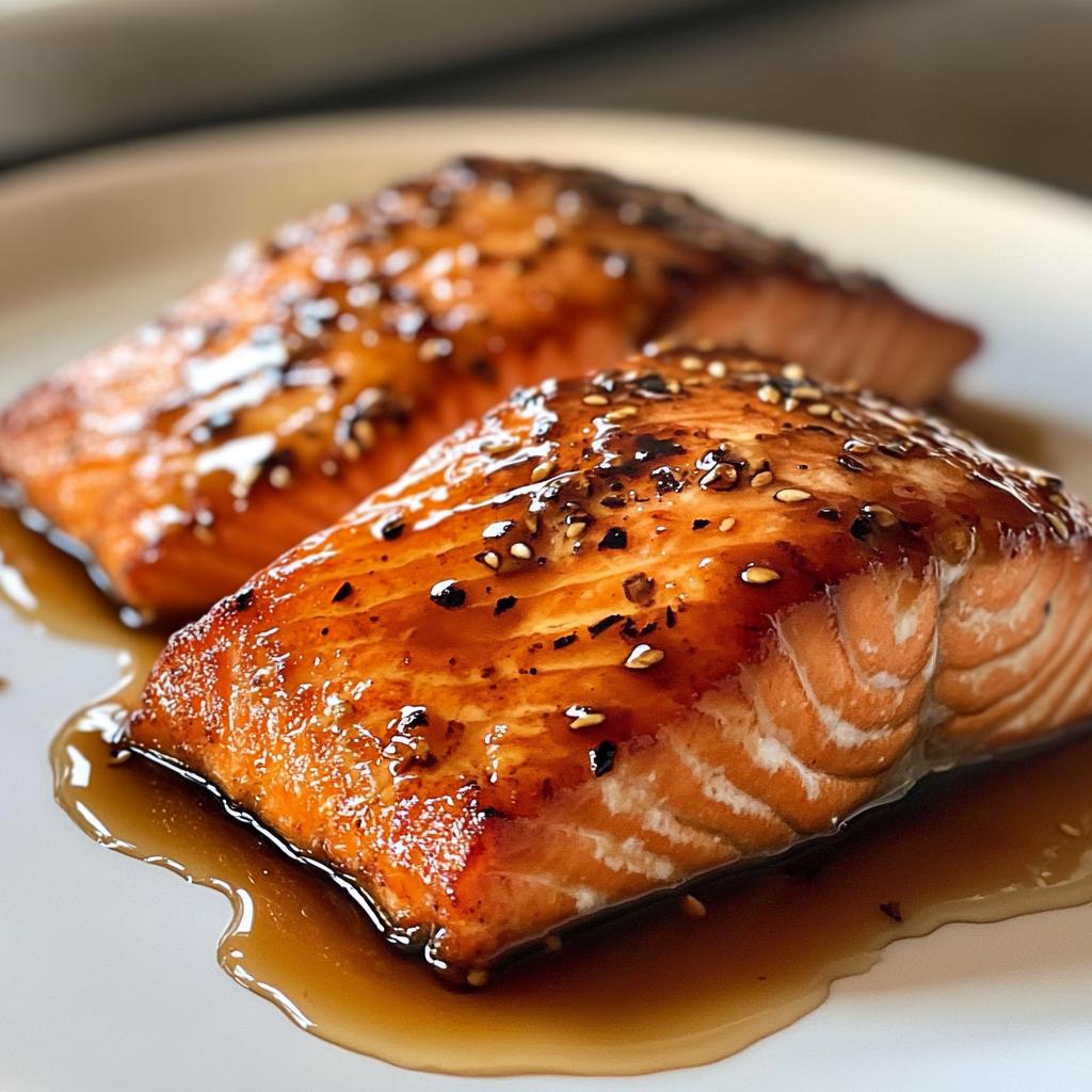 air fryer honey salmon
