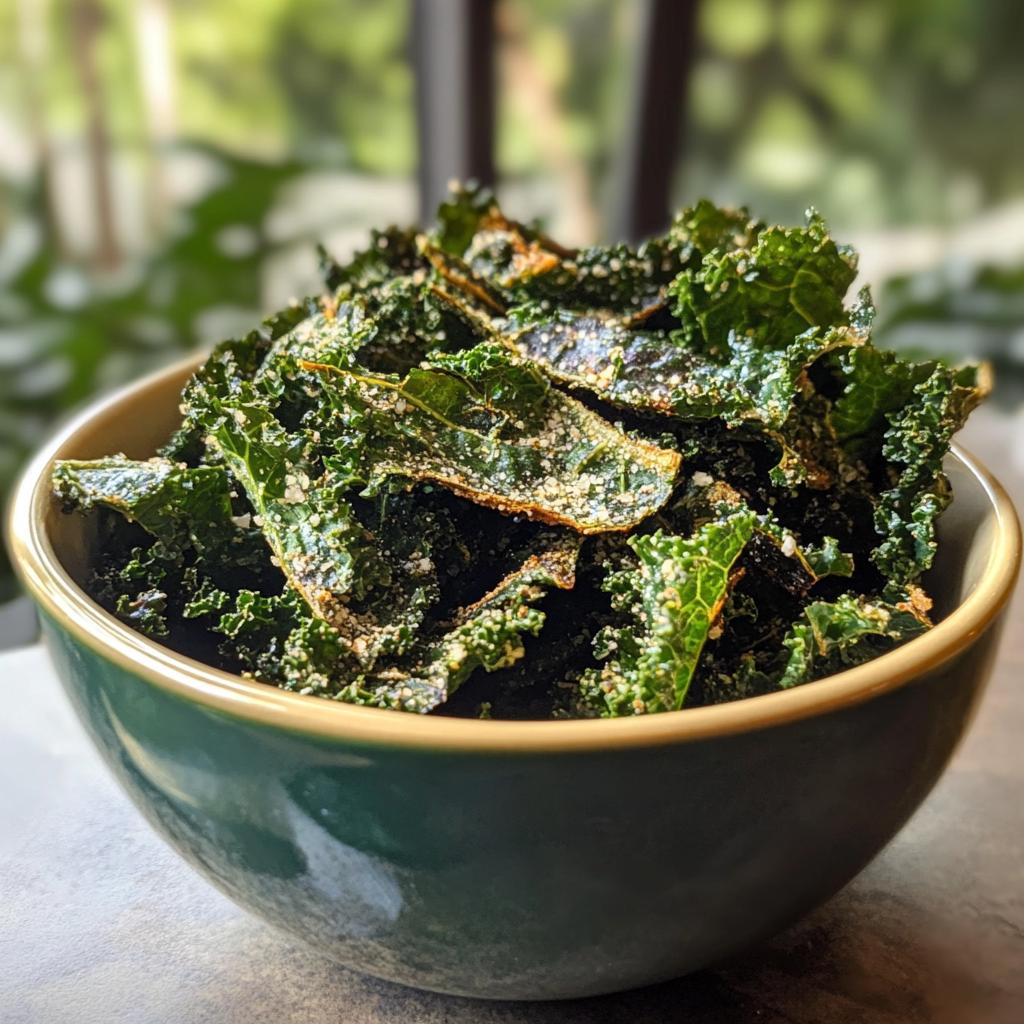 air fryer kale chips recipe