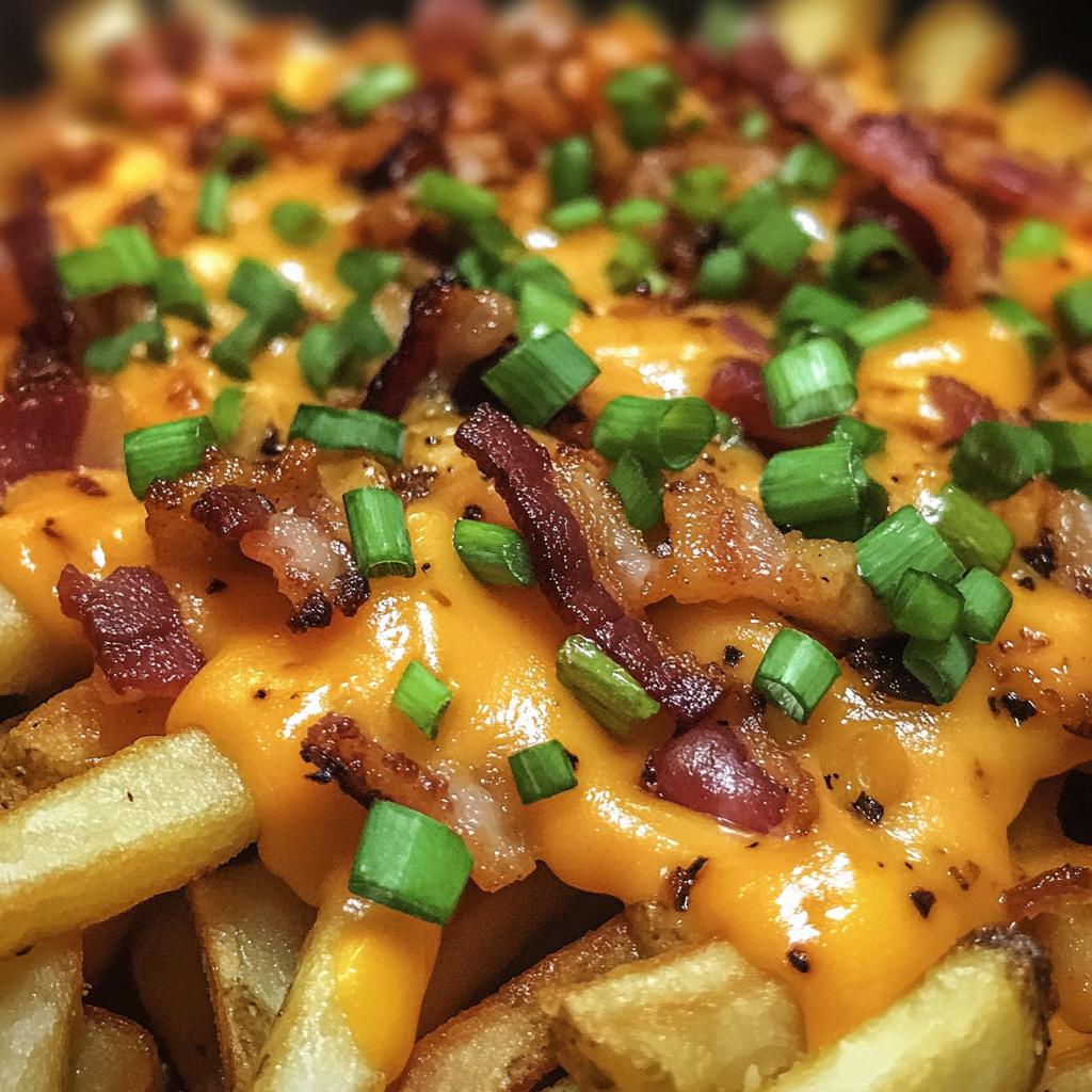 air fryer loaded fries