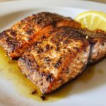blackened salmon air fryer