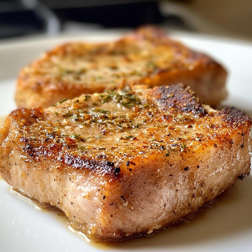 boneless pork chops in the air fryer - detail 1