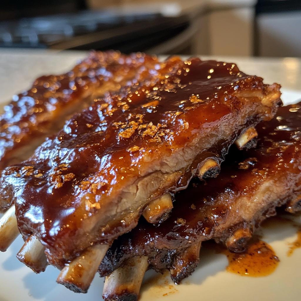 boneless ribs in air fryer - detail 1