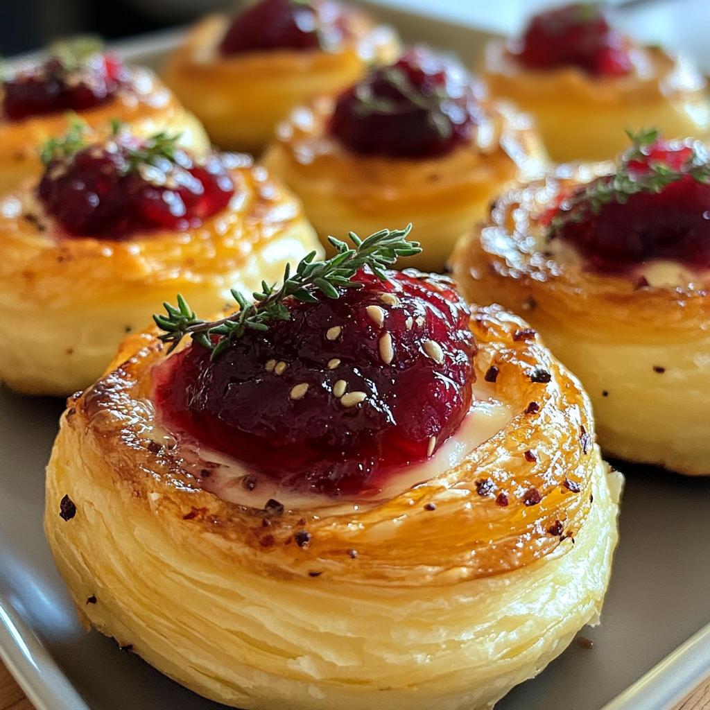 brie cranberry bites