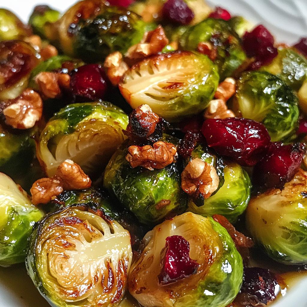 brussel sprout cranberry recipes