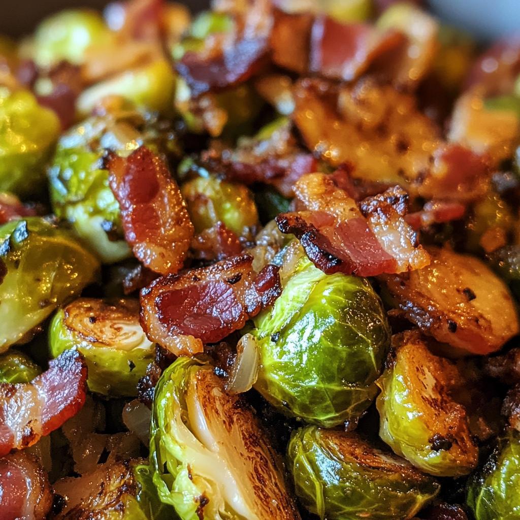 brussel sprout recipes with bacon maple air fryer