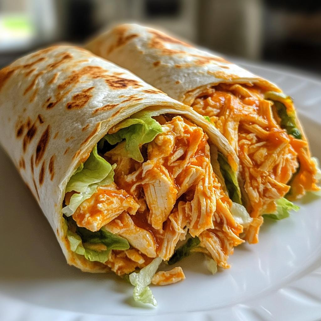 buffalo chicken wraps air fryer