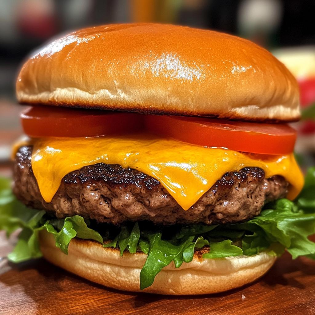 cheeseburger in air fryer