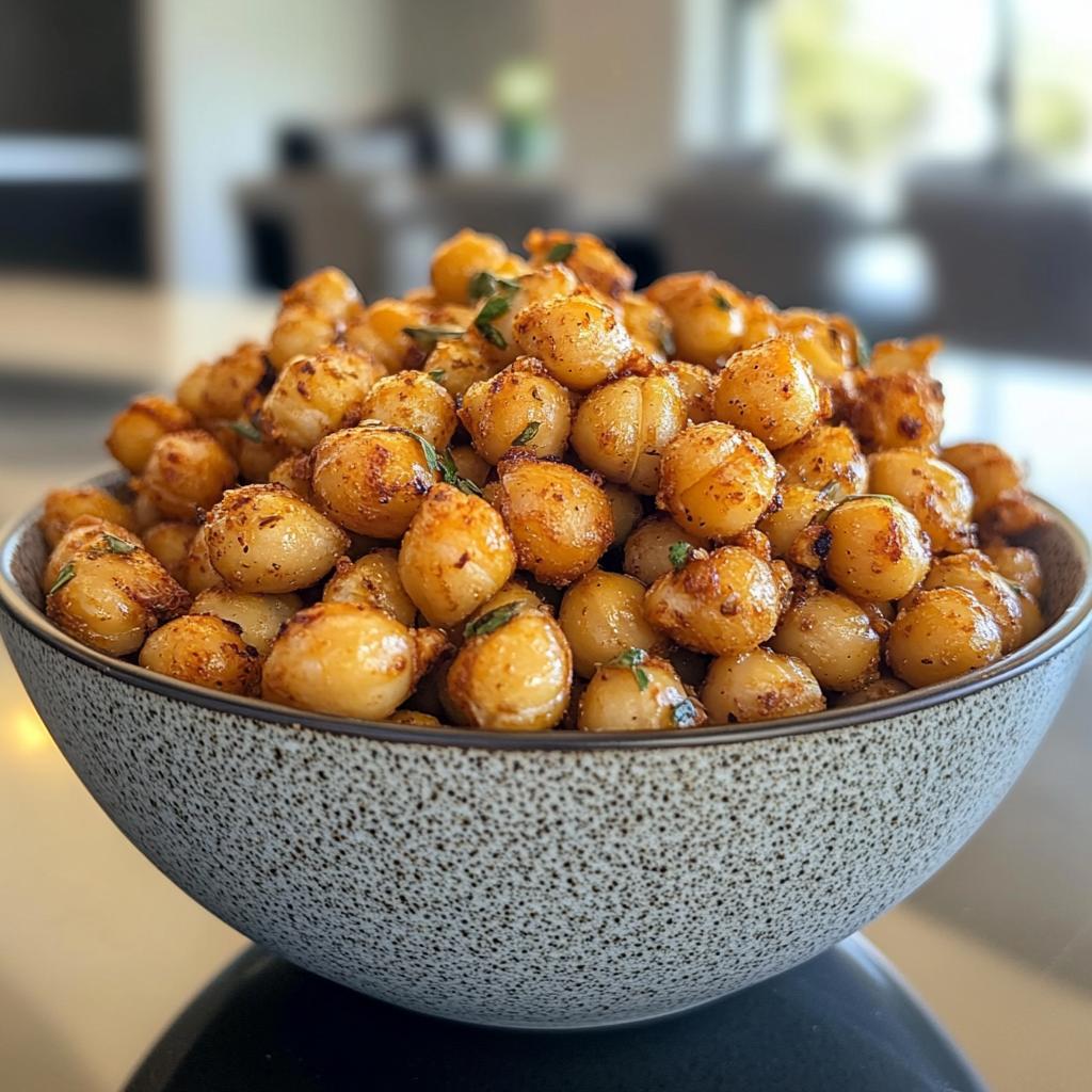 chick pea snacks healthy air fryer