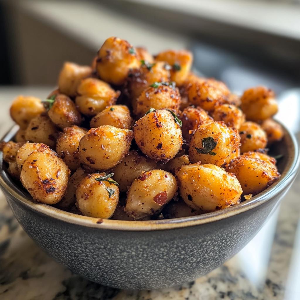 chick pea snacks in air fryer