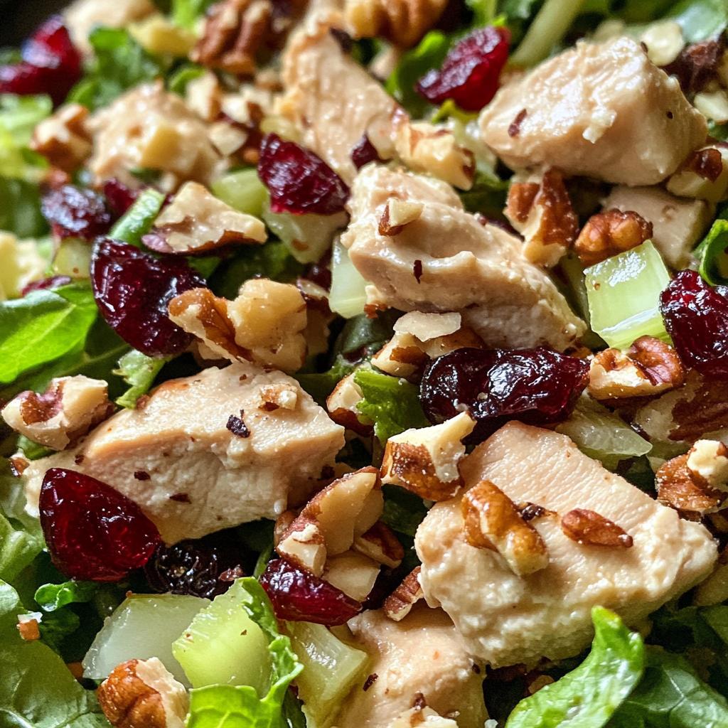 chicken cranberry salad