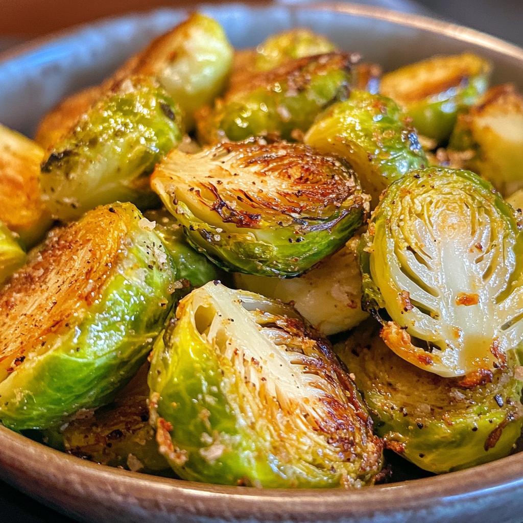easy air fryer brussel sprouts
