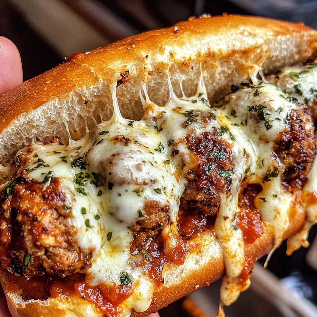 air fryer meatball subs