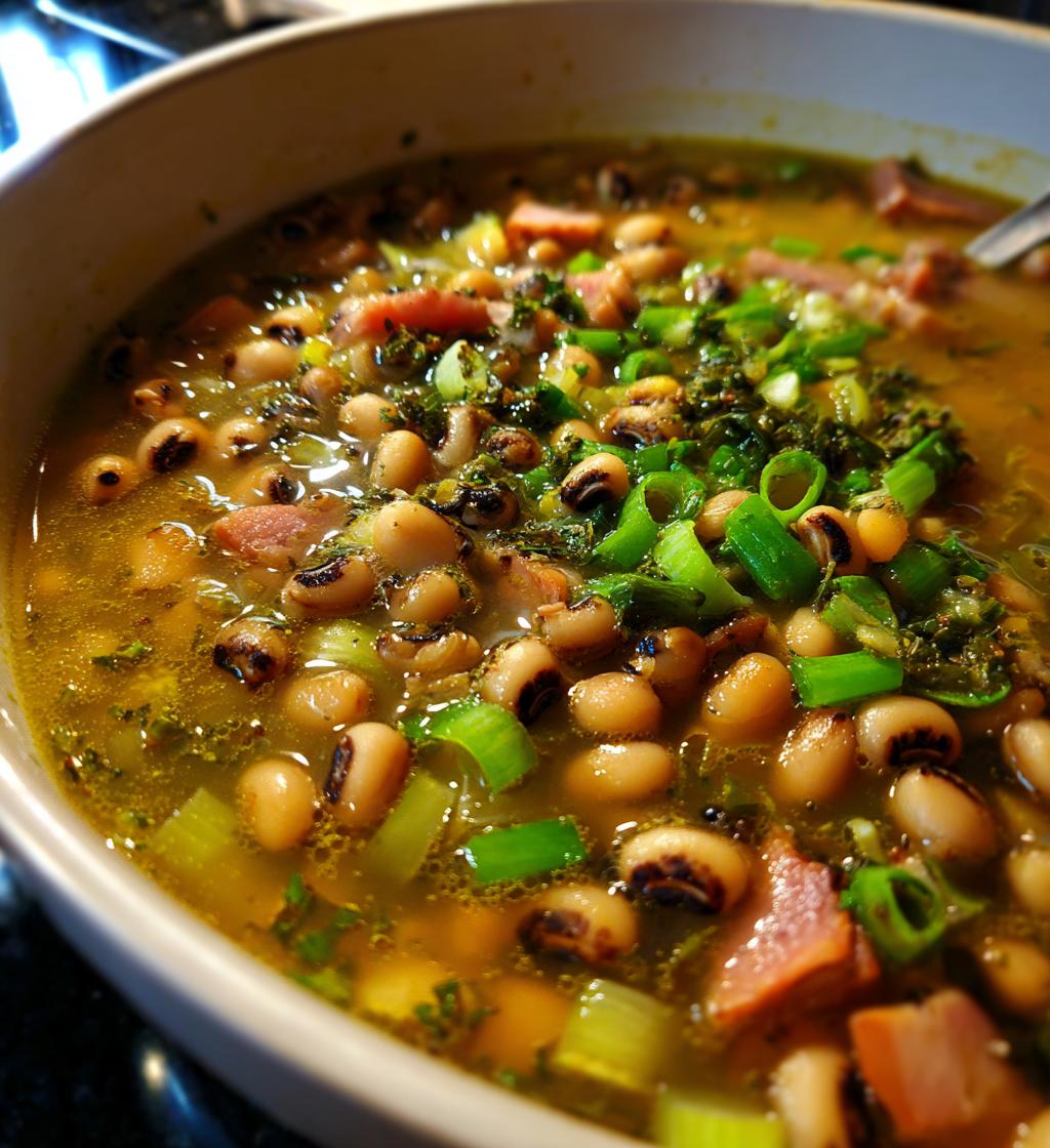 black eyed peas for new years good luck