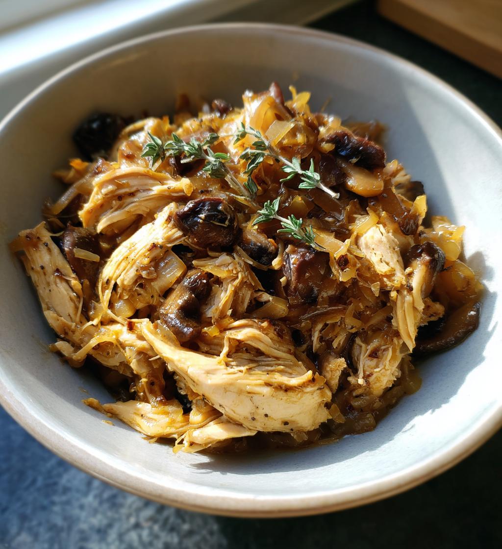 chicken and mushroom crockpot recipes
