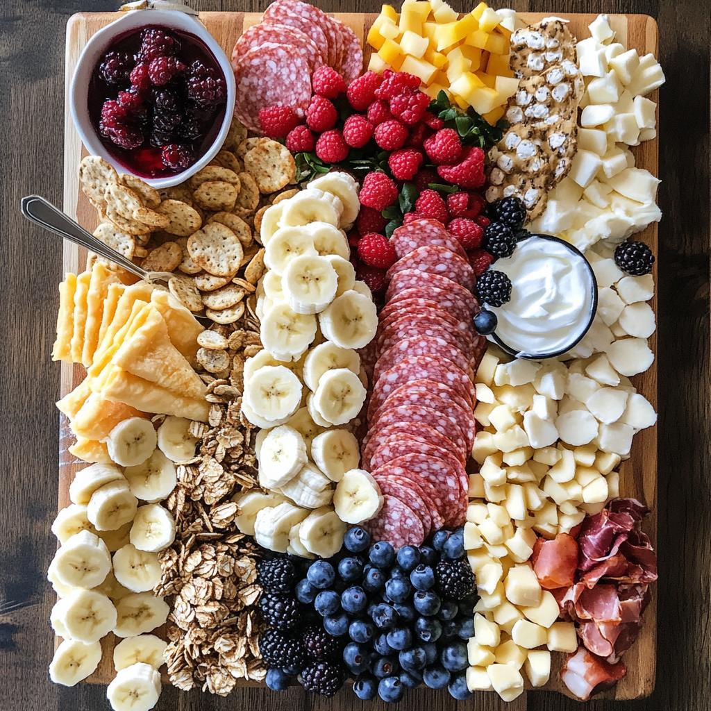 christmas breakfast charcuterie board