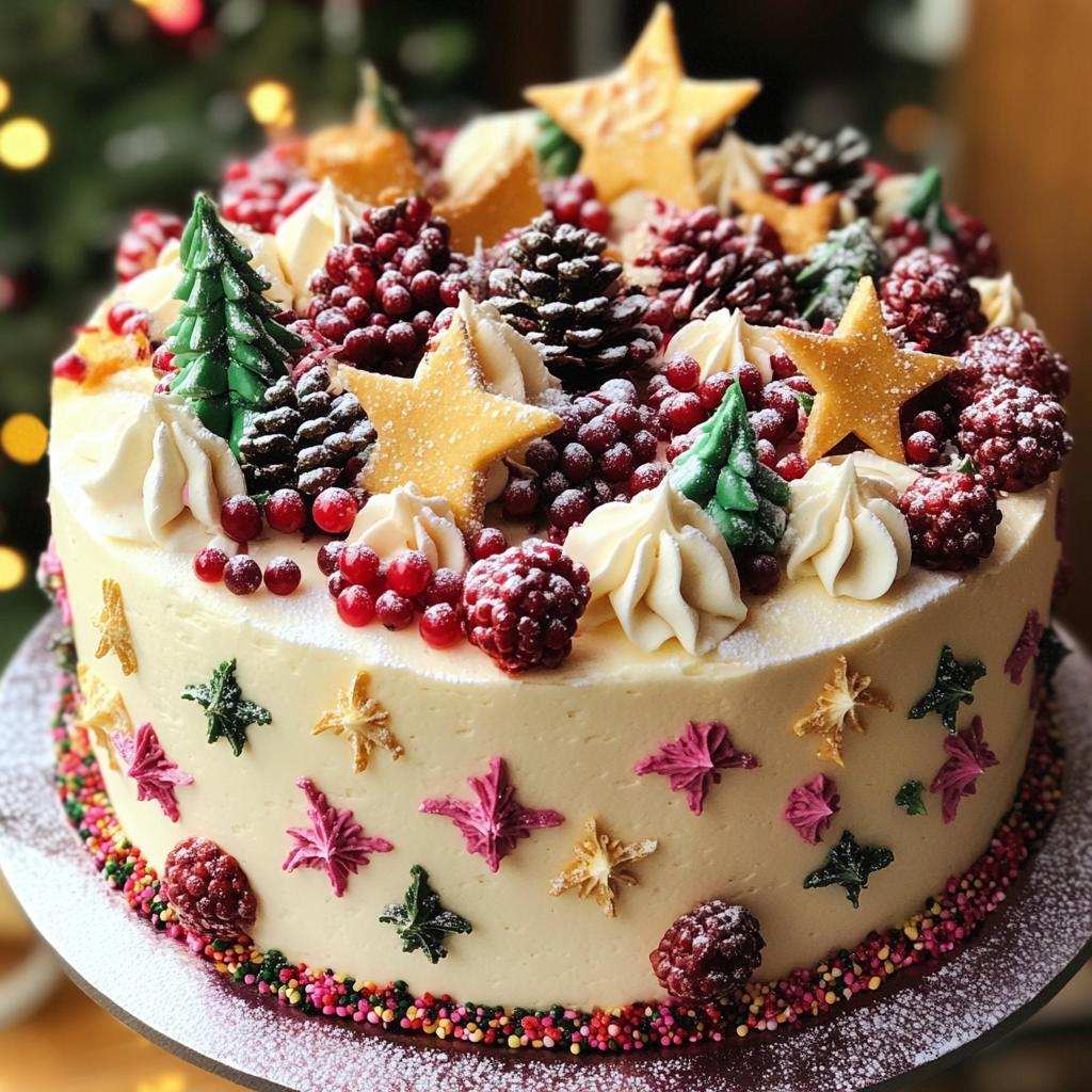 christmas cake decorations