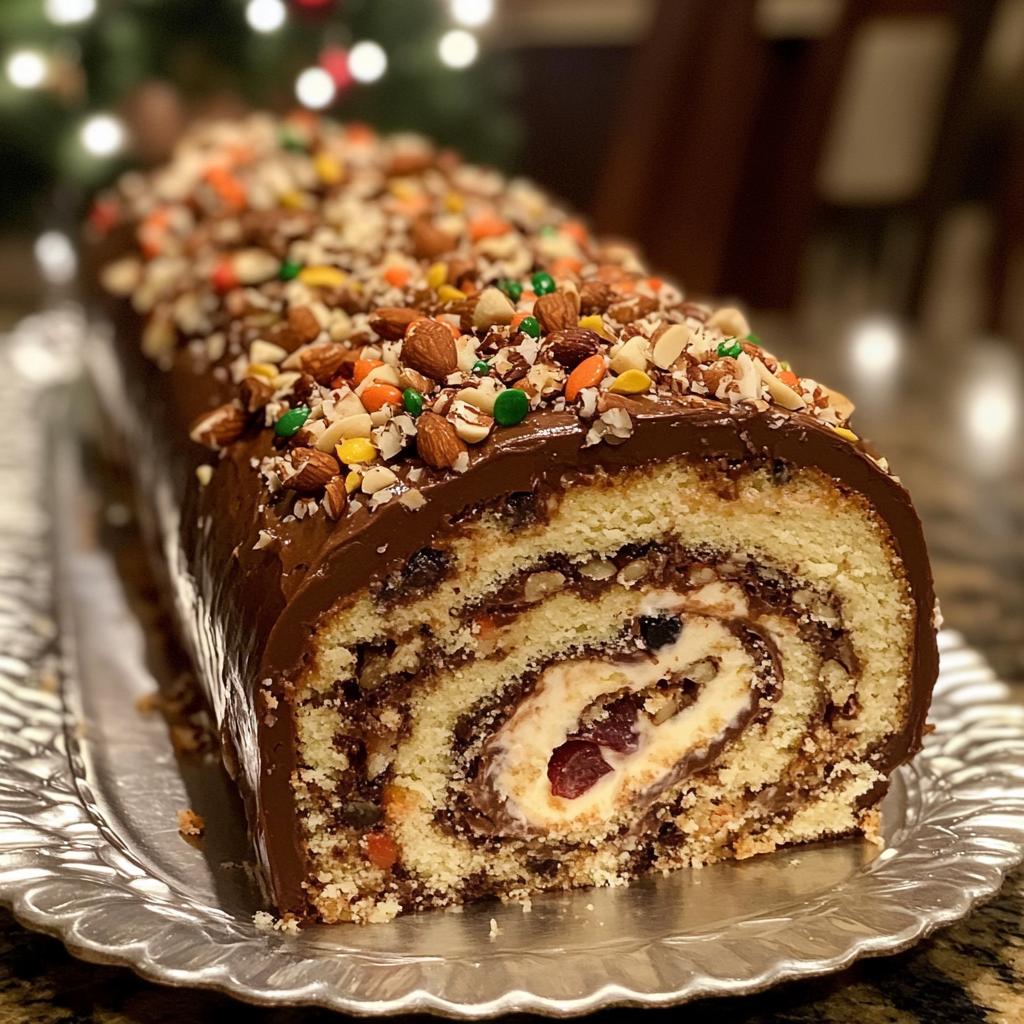 christmas cake roll