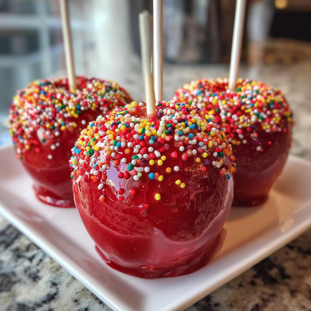 christmas candy apples