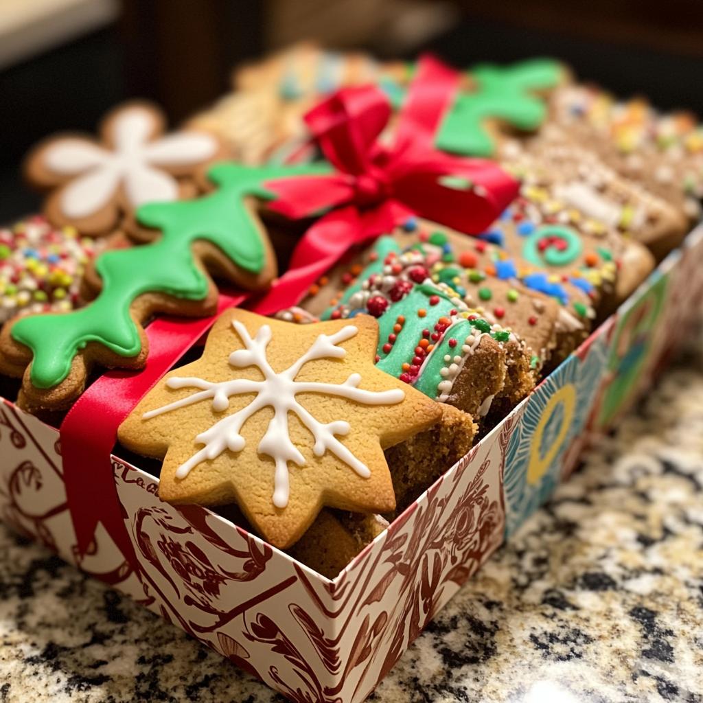 christmas cookie packaging