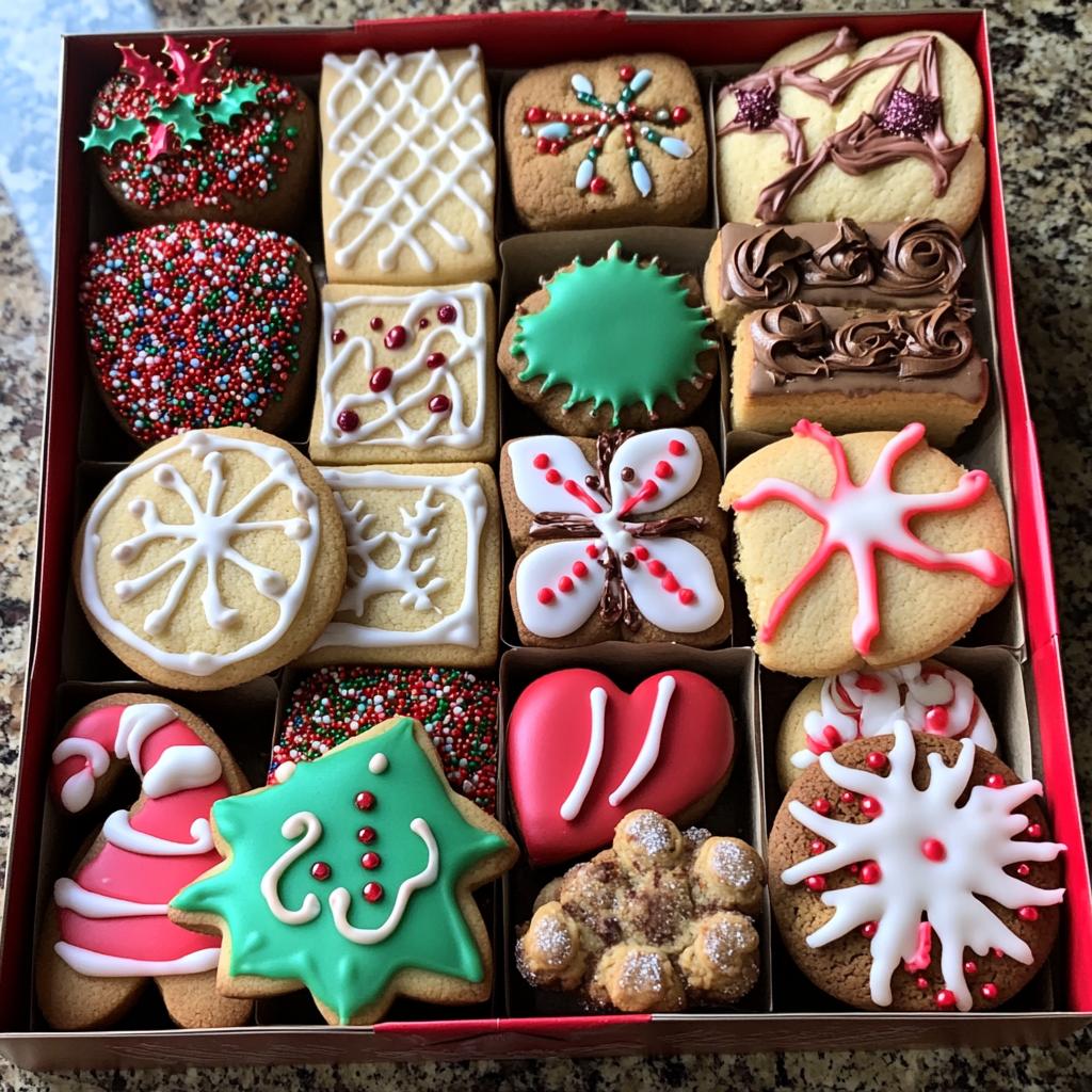 christmas cookies boxes ideas