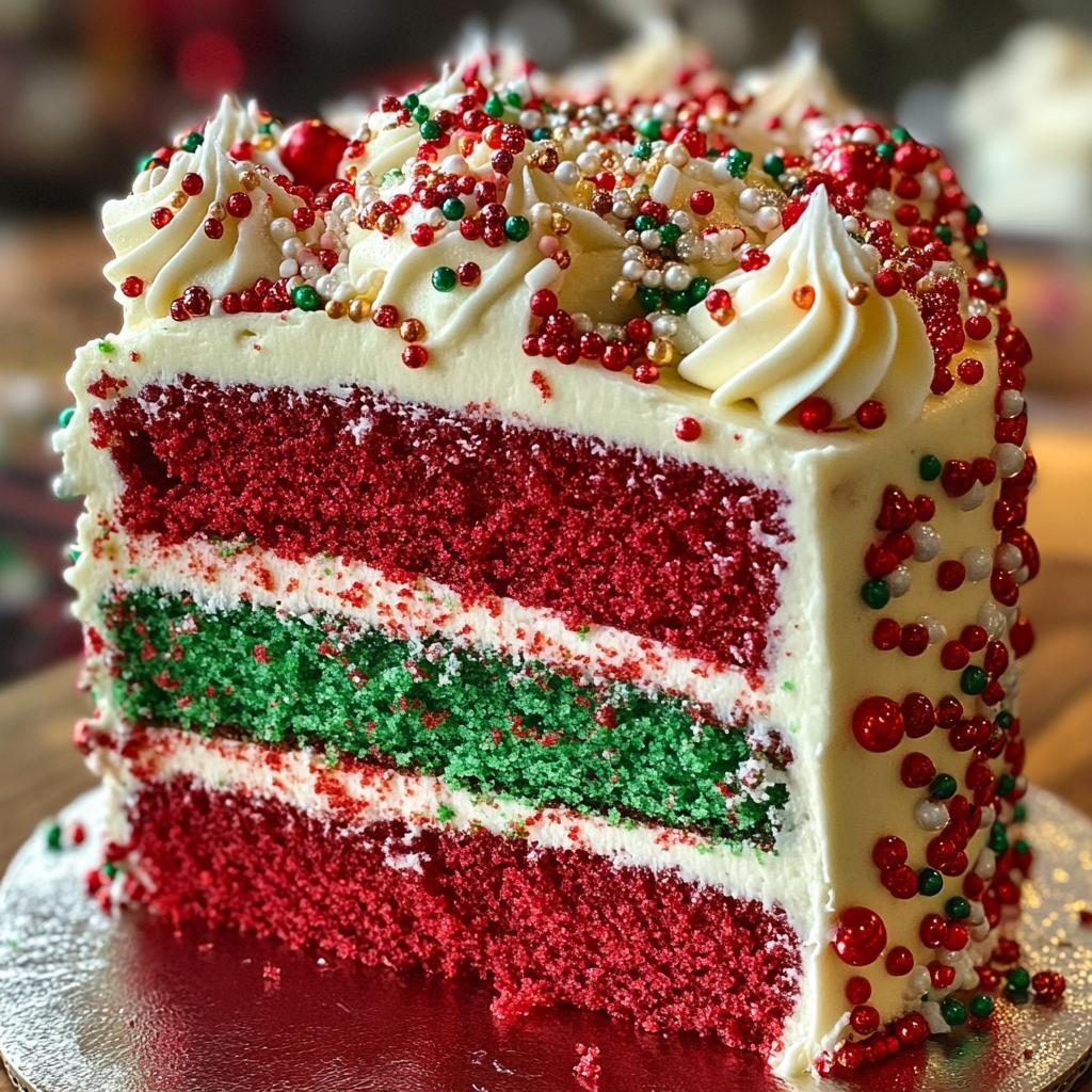 christmas decorated cakes