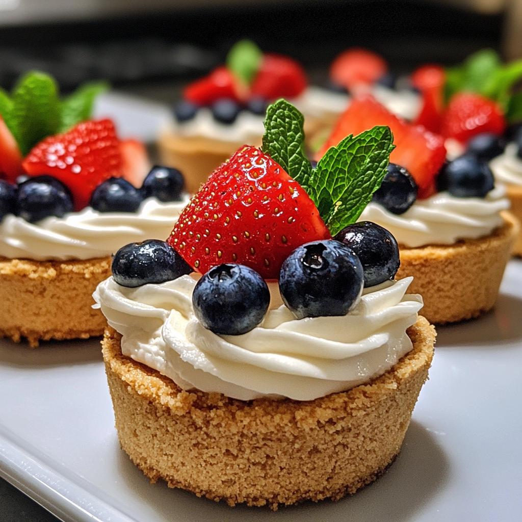 christmas dessert cups