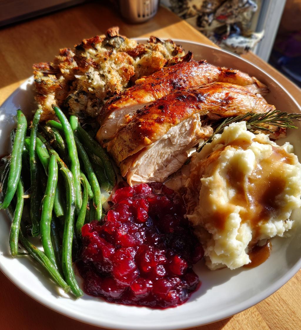 christmas dinner food