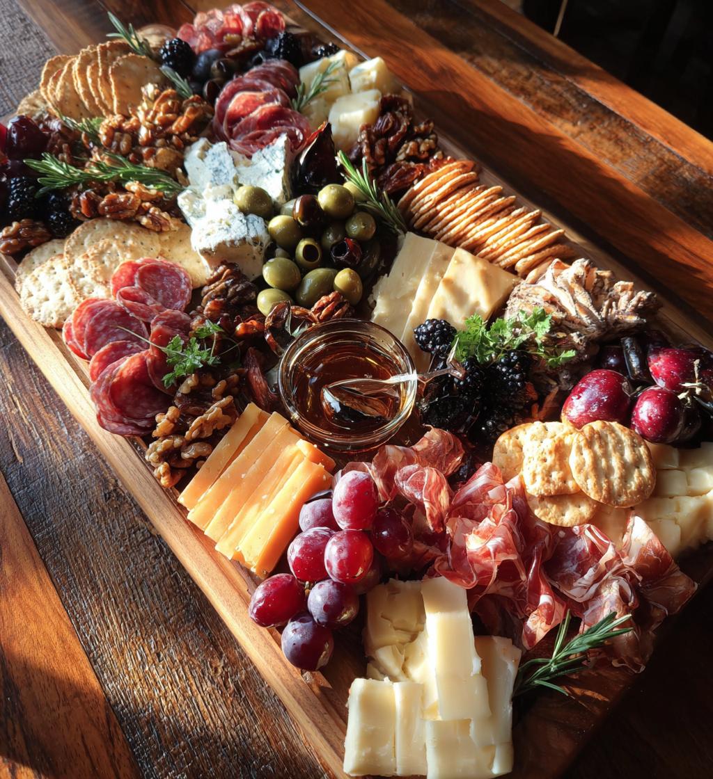 christmas grazing board