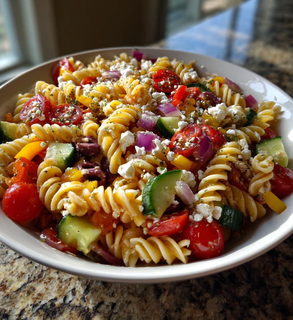 christmas pasta salad