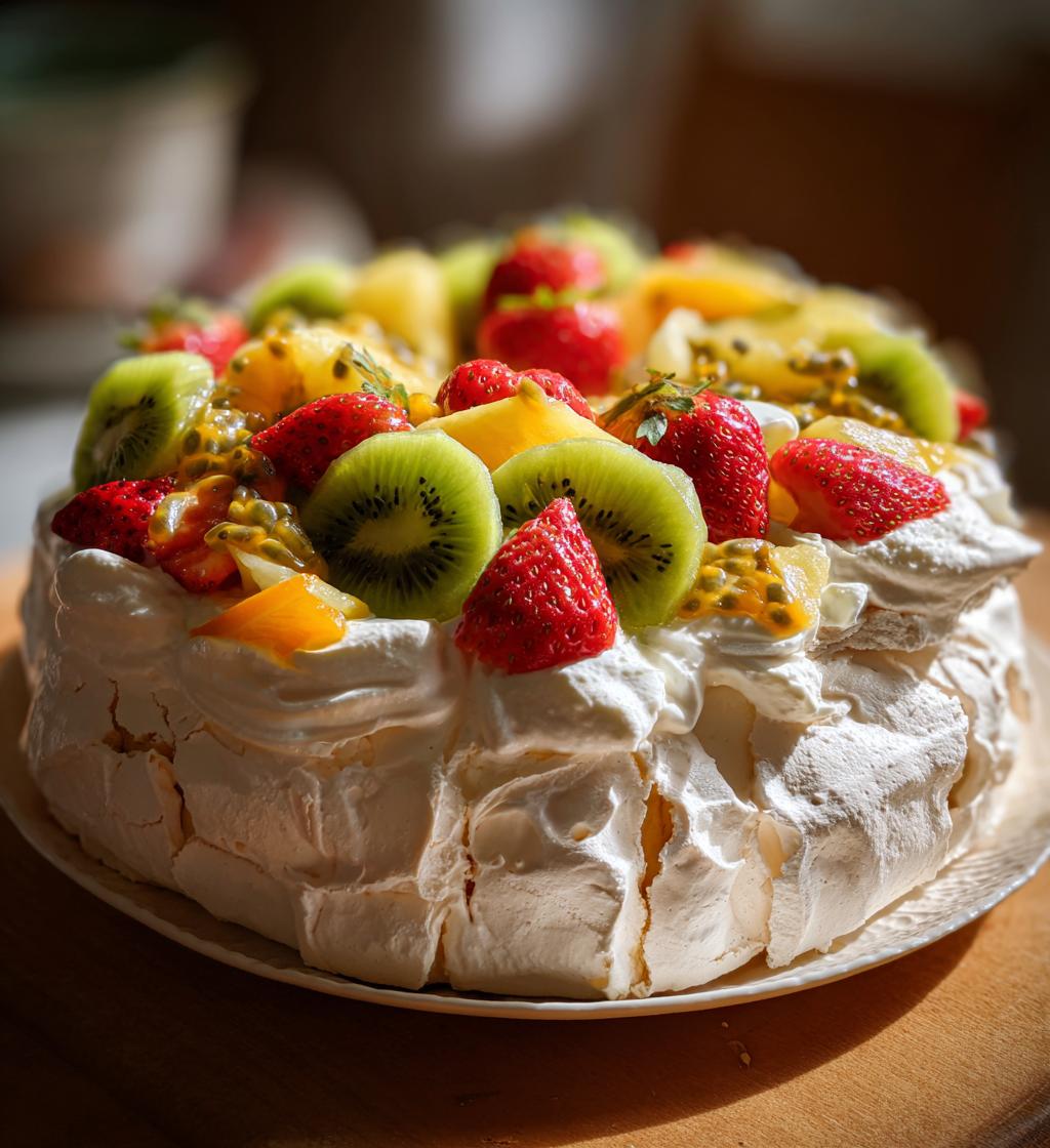 christmas pavlova