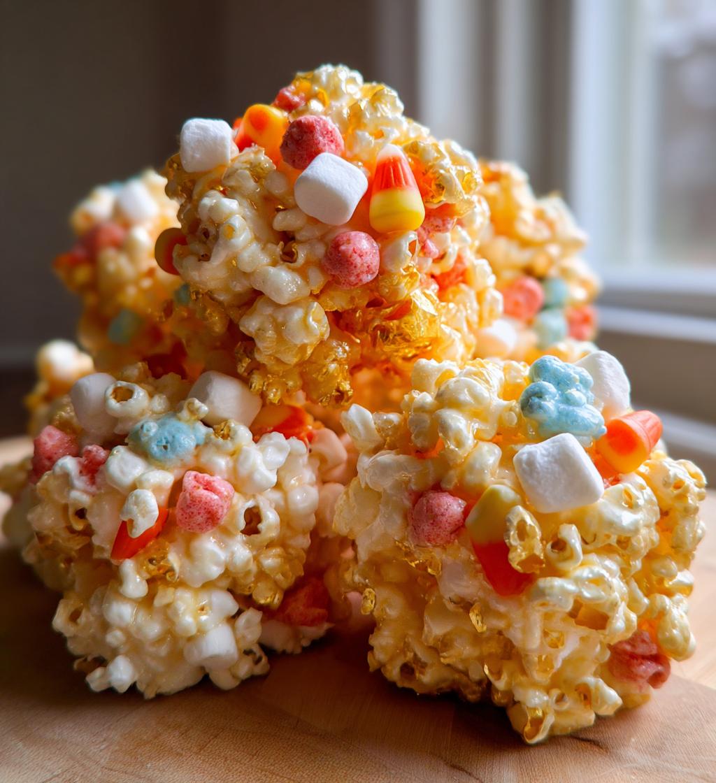 christmas popcorn balls