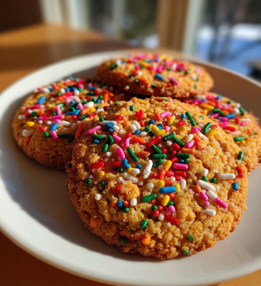 christmas sprinkle cookies