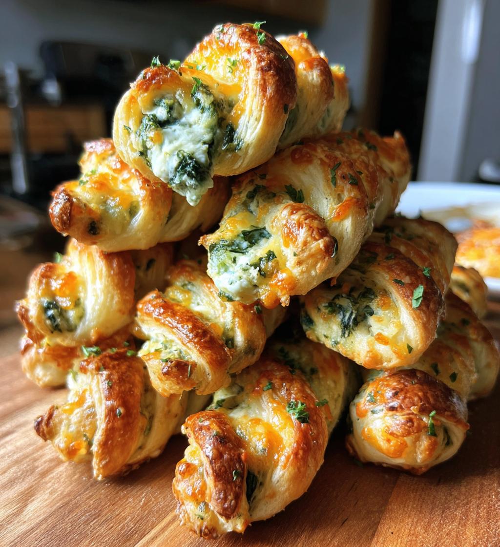 christmas tree spinach dip breadsticks