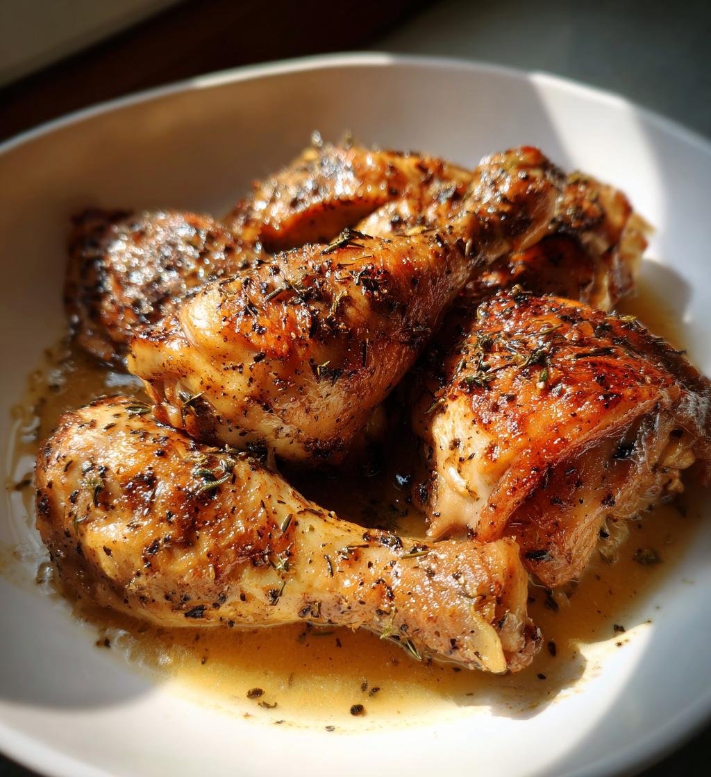 crockpot leg quarters recipes